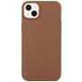 Mobigear Colors iPhone 14 Hülle Flexibles TPU Backcover - Braun