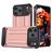 Mobigear Outdoor iPhone 17 Pro Hülle Hardcase Backcover Stoßfest - Roségold