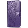 Mobigear Butterfly iPhone 11 Klapphülle Portemonnaie - Lila