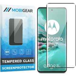 Mobigear Premium Motorola Edge 40 Neo Panzerglas Displayschutz - Hüllenfreundlich