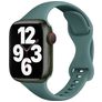 Mobigear Sport Slim Silikon Apple Watch Armband Drückerschließe - 42/41/40/38 mm - Grün