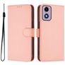 Mobigear Urban Wallet Motorola Moto G04 Hülle Klapphülle Geldbörse - Pink