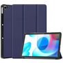 Mobigear Tri-Fold Realme Pad 10.4 (2021) Hülle Klapphülle - Dunkelblau
