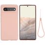 Mobigear Rubber Touch Google Pixel 6 Silikon Backcover - Pink
