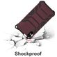 Mobigear Armor iPhone XS Max Hülle Hardcase Backcover Stoßfest - Weinrot