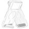 Mobiparts Hardcover Durchsichtig iPhone 18 Pro Max MagSafe Hülle Hardcase Backcover mit Ständer - Transparent