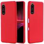 Mobigear Rubber Touch Sony Xperia 1 III Silikon Hülle Backcover - Rot