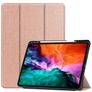 Mobigear Tri-Fold Gel iPad Pro 12.9 Zoll (2022) Hülle TPU,Kunstleder Klapphülle + Stifthalter - Roségold