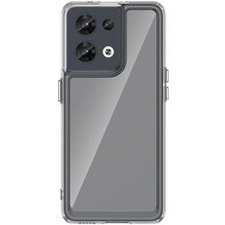 Mobigear Crystal Transparent OPPO Reno 8 5G Hardcase Backcover - Transparent