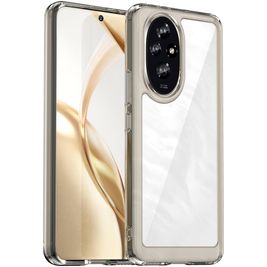 Mobigear Crystal HONOR 200 Hülle Hardcase Backcover - Grau