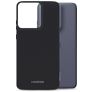 Mobilize Rubber Gelly Motorola Edge 50 Neo Hülle Flexibles TPU Backcover - Schwarz