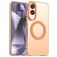 Mobigear Shockproof Samsung Galaxy S25 Edge MagSafe Hülle Hardcase Backcover - Orange