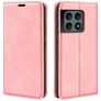 Mobigear Retro Slim OnePlus 10 Pro Klapphülle Portemonnaie - Pink