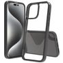 Mobigear Crystal iPhone 16 Pro Max Hardcase Backcover - Schwarz