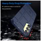 Mobigear Rugged Shield Samsung Galaxy A55 Hülle Flexibles TPU Backcover Stoßfest - Blau