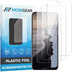 Mobigear Nokia G10 Displayschutz Schutzfolie - Hüllenfreundlich (3er Pack)