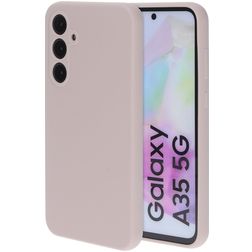 Mobiparts Samsung Galaxy A35 Silikon Backcover - Soft Salmon