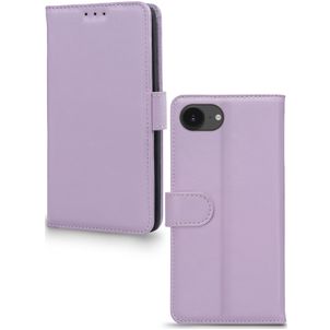 Mobilize Premium Gelly iPhone 17e Hülle Klapphülle Geldbörse - Lila