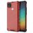 Mobigear Honeycomb Xiaomi Redmi 9C Hülle Hardcase Backcover Stoßfest - Rot