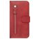 Mobigear Zipper Samsung Galaxy S20 Hülle Klapphülle Geldbörse - Rot