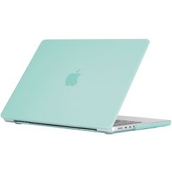 Mobigear Matte MacBook Pro 14 Zoll (2021-2026) Hardcase Hülle MacBook Case - Grün - Model A2442 / A2779 / A2918 / A2992 / A3401 / A3112 / A3434 / A3427 / A3426