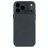 Decoded iPhone 17 Pro Hülle Echtes Leder Backcover Stoßfest - Navy Shadow