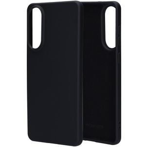 Mobiparts Samsung Galaxy S25 Edge Silikon Hülle Backcover - Schwarz
