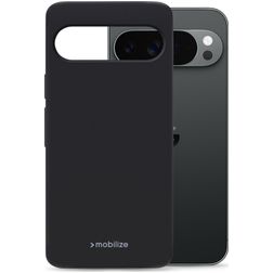 Mobilize Rubber Gelly Google Pixel 11 Pro XL Hülle Flexibles TPU Backcover - Schwarz