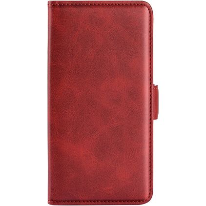 Mobigear Slim Magnet TCL 20 SE Hülle Klapphülle Geldbörse - Braun