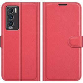 Mobigear Classic Realme GT Master Edition Hülle Klapphülle Geldbörse - Rot