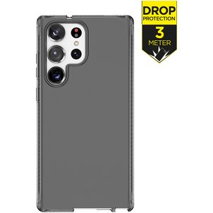 ITSkins SpectrumClear-R Samsung Galaxy S23 Ultra Hülle Flexibles TPU Backcover Stoßfest - Smoke