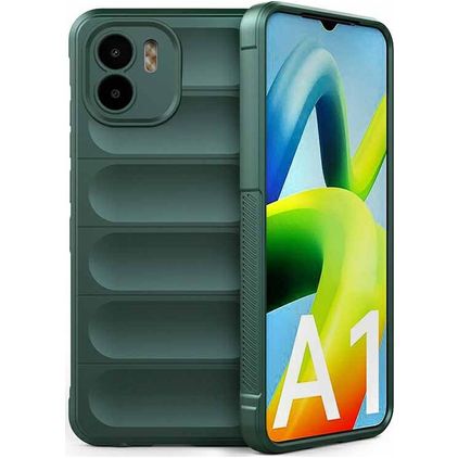 Mobigear Bumpy Xiaomi Redmi A1 4G TPU (flexibel) Backcover - Grün