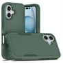 Mobigear Heavy Armor iPhone 16 Hülle Hardcase Backcover Stoßfest - Grün