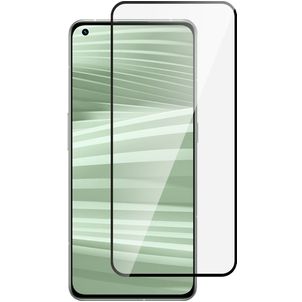 Mobigear Premium Realme GT2 Pro Panzerglas Gehärtetes Glas Displayschutz - Hüllenfreundlich - Schwarz