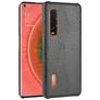 Mobigear Croco OPPO Find X2 Pro Hülle Hardcase Backcover - Schwarz