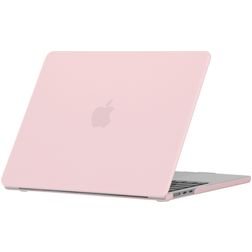 Mobigear Matte MacBook Air 15 Zoll (2023-2026) Hardcase Hülle MacBook Case - Pastellrosa - Model A2941 / A3114 / A3241 / A3448