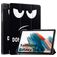 Mobigear Tri-Fold Samsung Galaxy Tab A11 Hülle Klapphülle - Schwarz