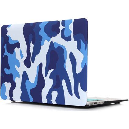 Mobigear Design MacBook Air 13 Zoll (2010-2019) Hardcase Hülle MacBook Case - Sea Camauflage - Model A1369 / A1466