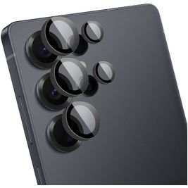 Mobiparts Samsung Galaxy S25 Ultra Panzerglas Gehärtetes Glas Kameralinsen Schutz - Hüllenfreundlich