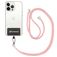Mobigear Lanyard Universal-Handykette einstellbar - Pink