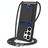 Mobigear Lanyard Card Samsung Galaxy S26 Ultra Silikon Handykette mit Kartenhalter - Schwarz