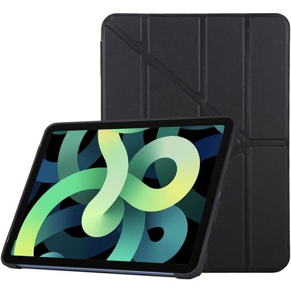 Mobigear Origami iPad Air 5 (2022) Hülle Klapphülle - Schwarz