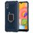 Mobigear Armor Ring Samsung Galaxy A01 Hülle Flexibles TPU Backcover Stoßfest mit Ringhalter - Blau