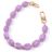 Mobigear Kunststoff Pebble Verstellbare Universal-Handykette - Orchid Purple