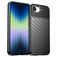 Mobigear Groove iPhone 16e Hülle Flexibles TPU Backcover - Schwarz