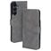 Mobiparts Classic Wallet Samsung Galaxy A16 Hülle Klapphülle Geldbörse - Grau