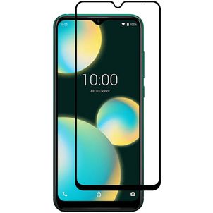 Mobigear Premium Wiko View 4 Panzerglas Gehärtetes Glas Displayschutz - Hüllenfreundlich - Schwarz
