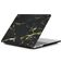 Mobigear Marble MacBook Pro 16 Zoll (2021-2026) Hardcase Hülle MacBook Case - Schwarz / Braun - Model A2485 / A2780 / A2991 / A3186 / A3428 / A3429