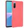 Mobigear Croco Sony Xperia 10 III Hülle Hardcase Backcover - Rot