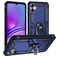 Mobigear Armor Ring Samsung Galaxy A05 Hülle Hardcase Backcover Stoßfest mit Ringhalter - Blau